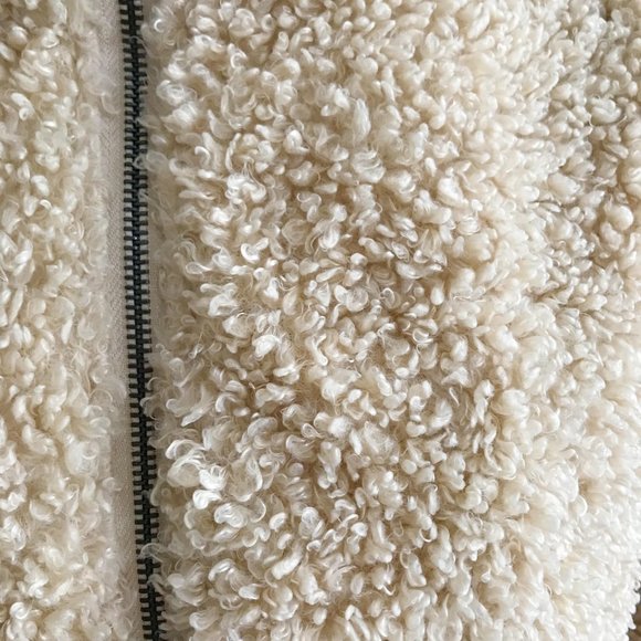 Steve Madden Teddy Sherpa Jacket (XS) - Picture 4 of 9